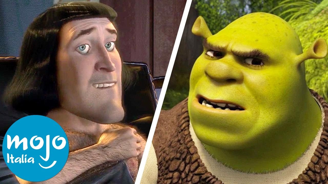 Top 10 DOPPI SENSI che NON CAPIVAMO da PICCOLI in SHREK!