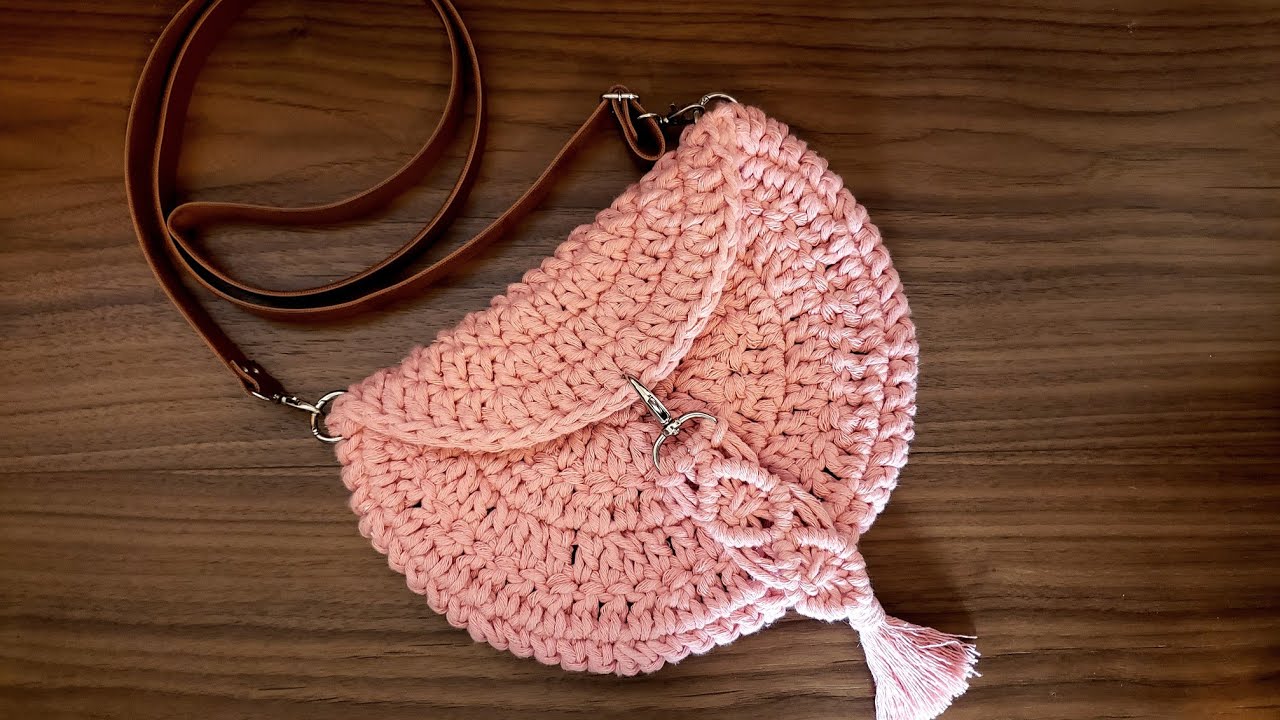 Bolsa de Crochê - Como Fazer Uma Bolsa de Crochê - Tutorial de Crochê - Crochet Bag - DIY - Crochet
