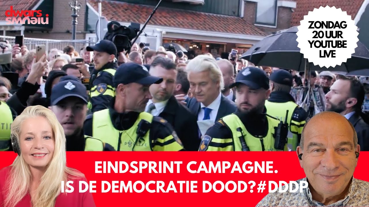 Eindsprint campagne. Is de democratie dood? #DDDP