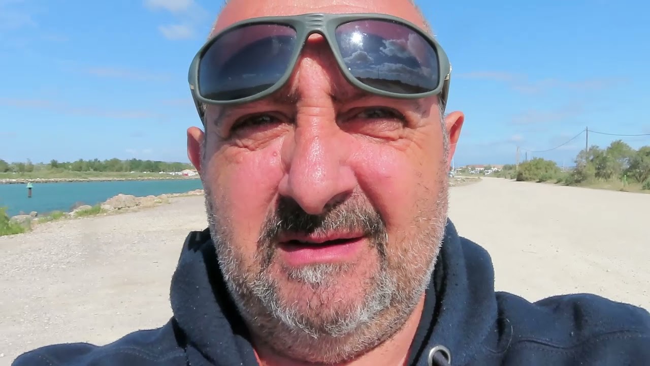 Balade dans le Sud, a Valras-Plage et Vendres-plage  mais beaucoup de vent belle journée ensoleillé