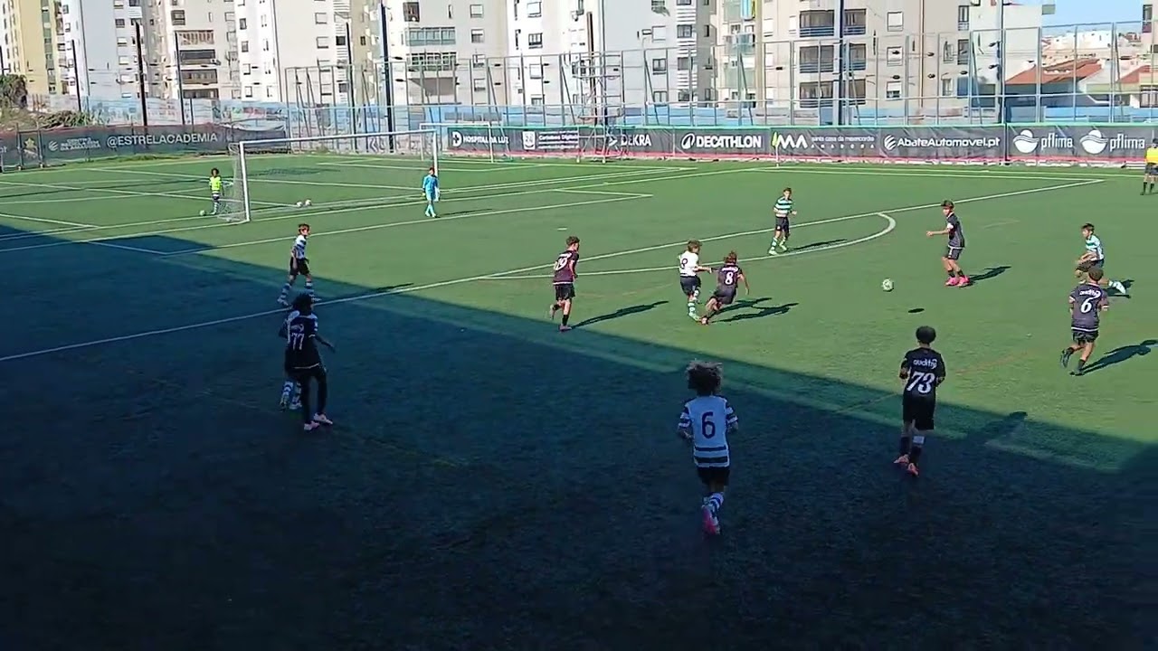ESTRELA da AMADORA 6 - 3 SPORTING sub14. 04/10/2025 | part.1 temporada 25/26