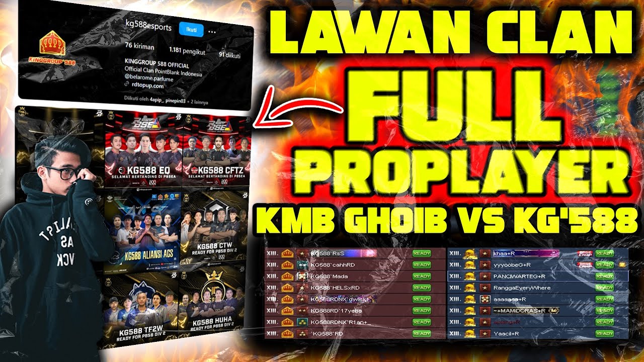 CLAN FULL SQUAD TURNEY MELAWAN KMB GHOIB!! // Point Blank Zepetto Indonesia