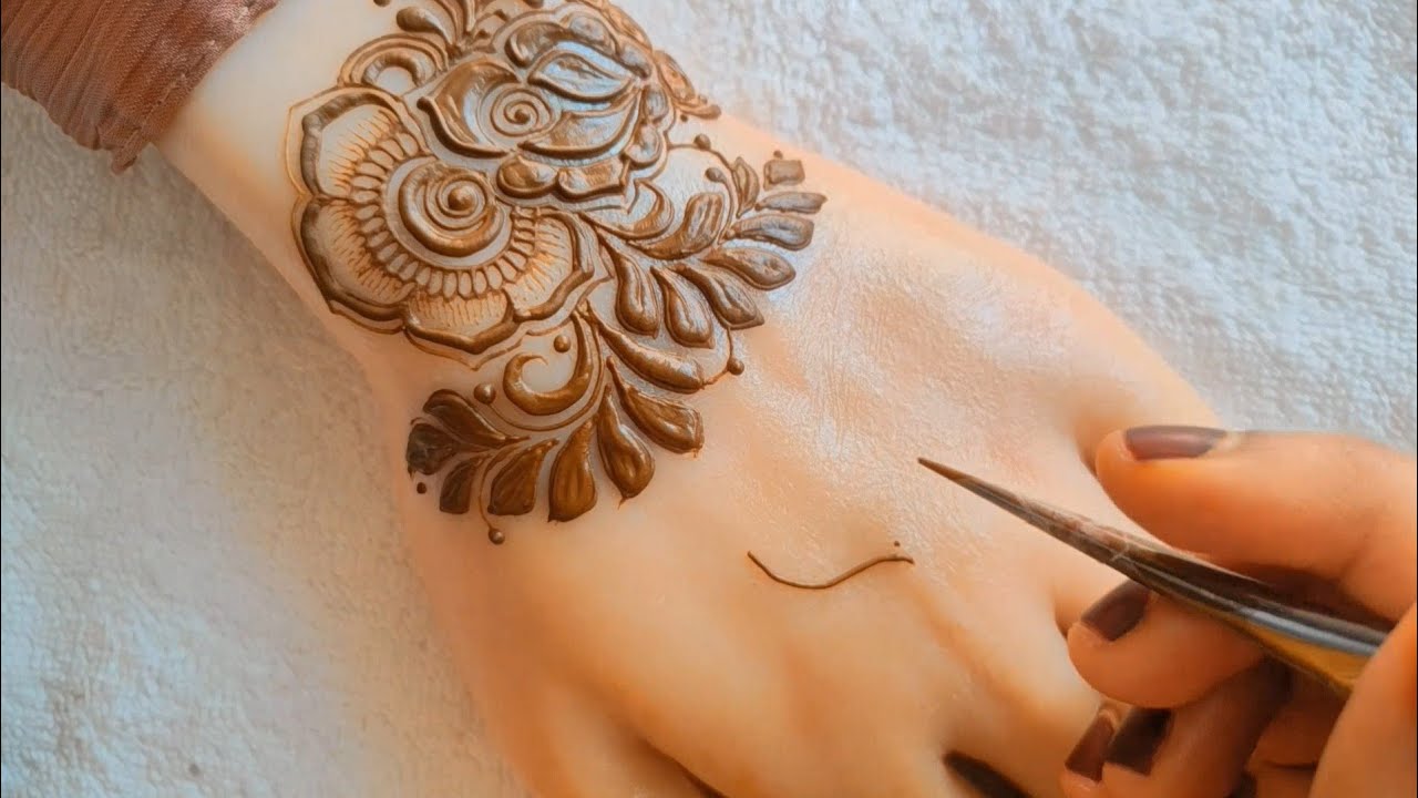New Back Hand Mehndi Design 2026|full hand mehndi design|simple and Easy mehendi design|easy mehendi