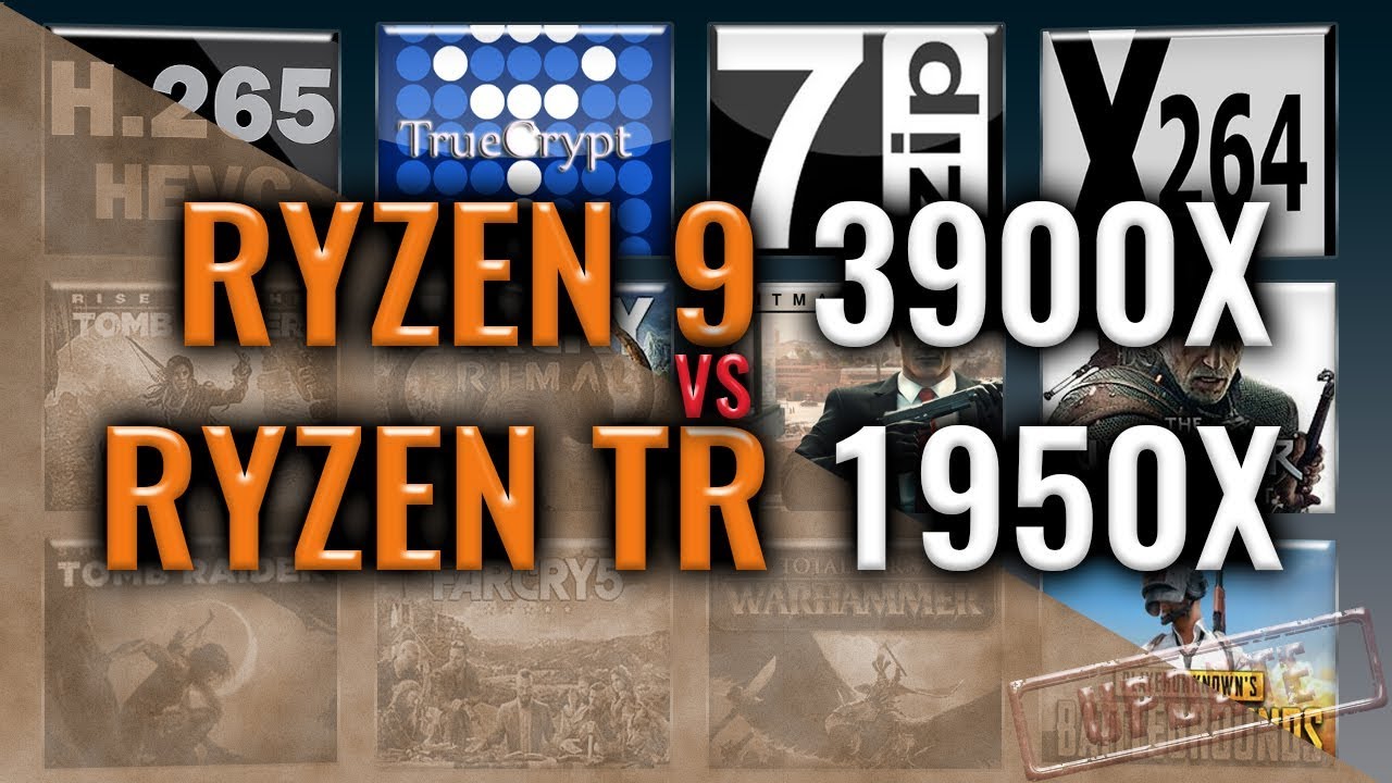 Ryzen 9 3900X vs Ryzen TR 1950X - 15 Tests 🆕 &ndash; Which is better?