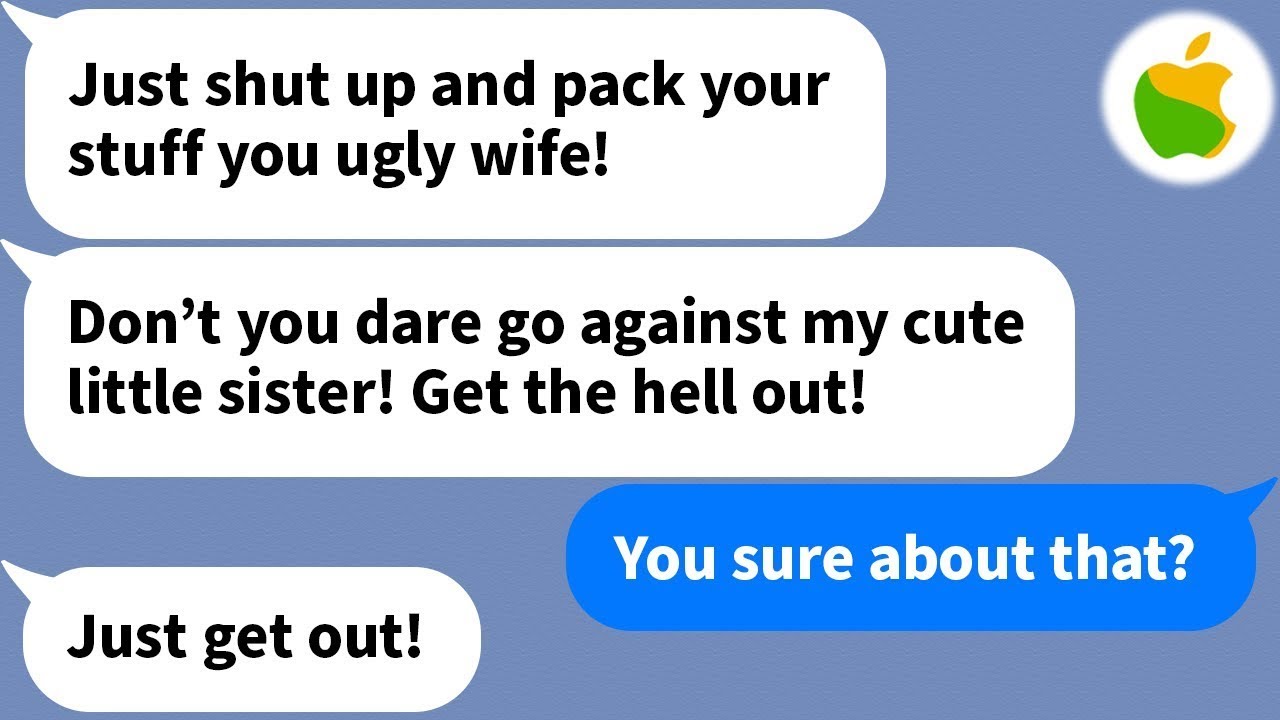 【Apple】 My trash husband kicked me out to prioritize his pregnant sister...