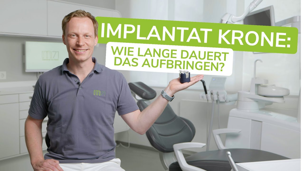 Wie lange dauert das Einsetzen einer Implantatkrone? | Dr. Frank-Ch. Langer - m71 Sankt Augustin