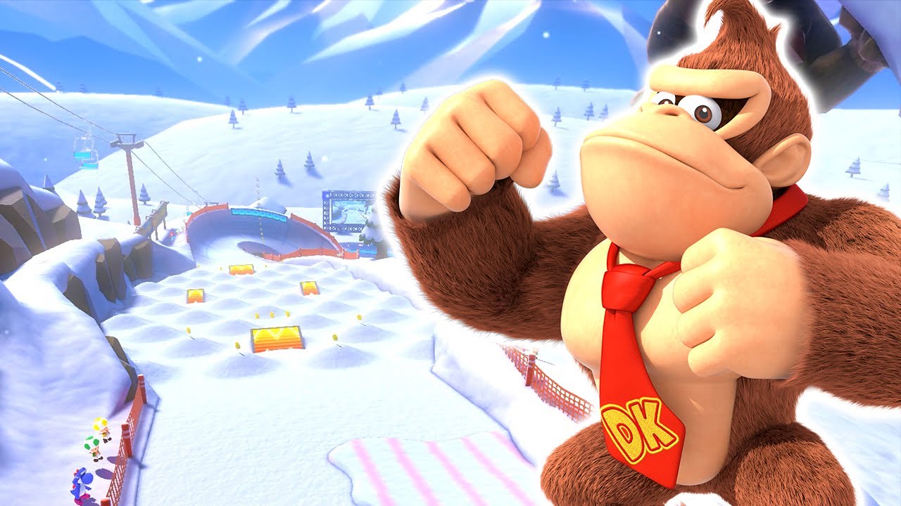 Mario Kart 8 Deluxe - Wii DK Summit (Donkey Kong Gameplay)