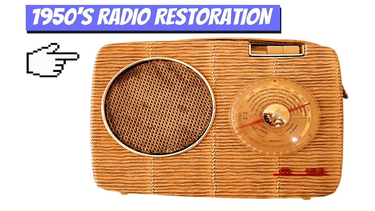 1950's French Radio - RESTORATION