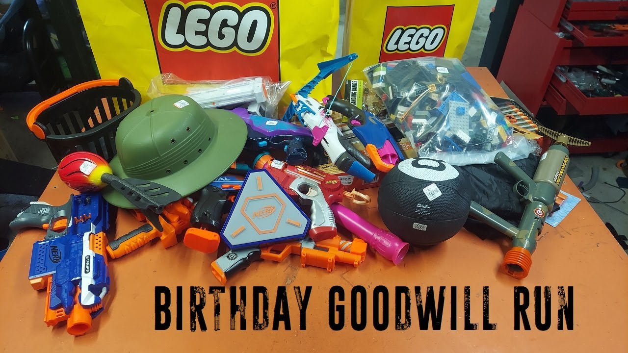 Goodwill Nerf & Lego Hunt - Birthday 2021
