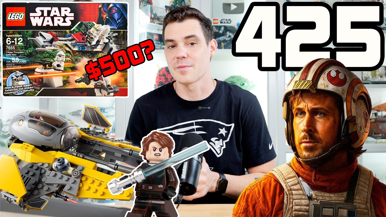 Battle Pack LEGO Star Wars za 500 dolar&oacute;w? UCS Anakin's Interceptor w 2027! | ASK MandR 425