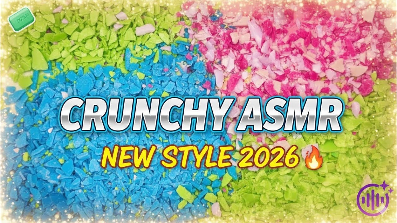 Crunchy Soap Sounds 🧼 Visual & Auditory Satisfaction | NEW STYLE 2026