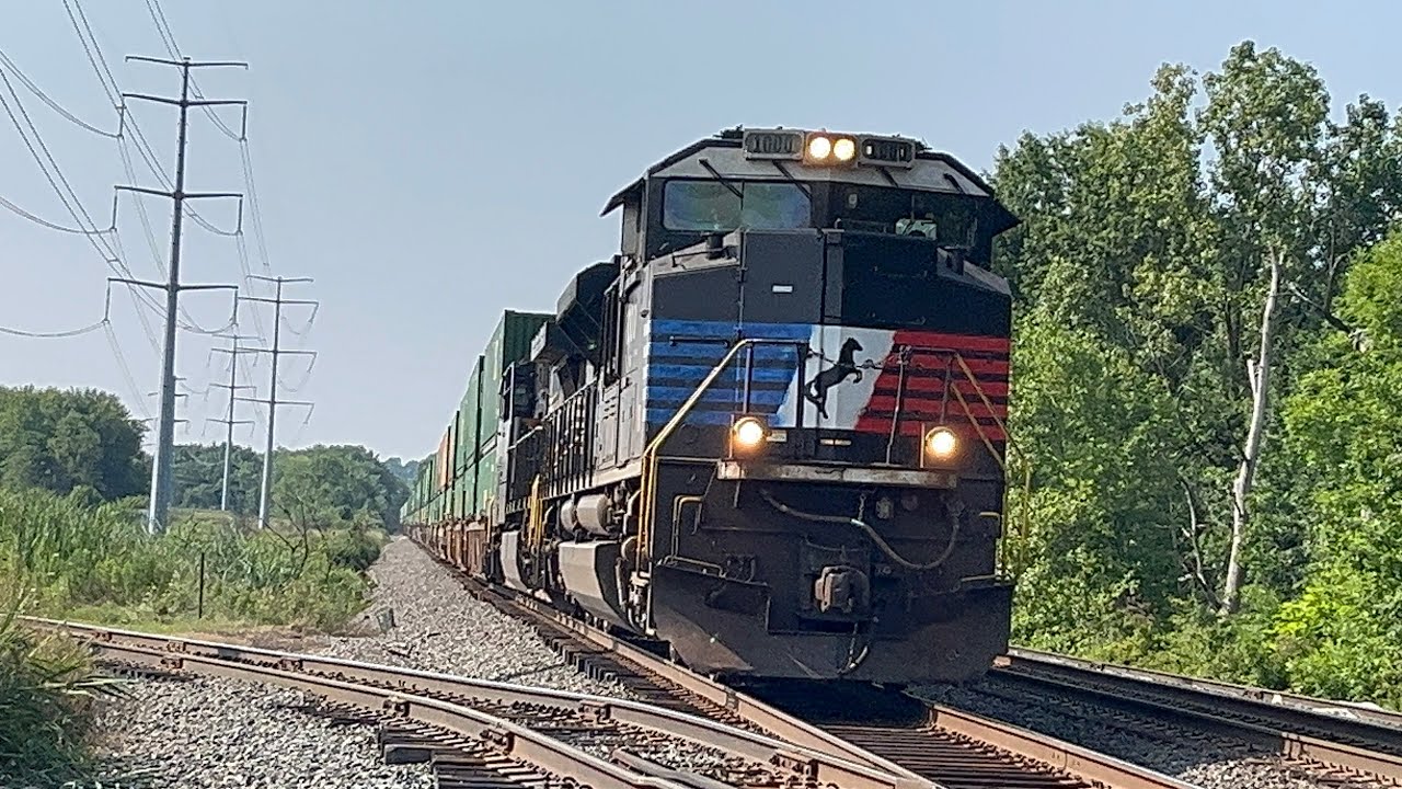 Railfanning Macedonia Ohio 8/3/2025 Ft. NS 1000 On Point, High Speed Freights, BNSF, & More!