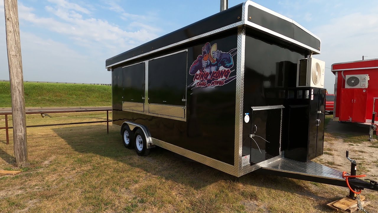 2021 Food Trailer 8x18 King Kong