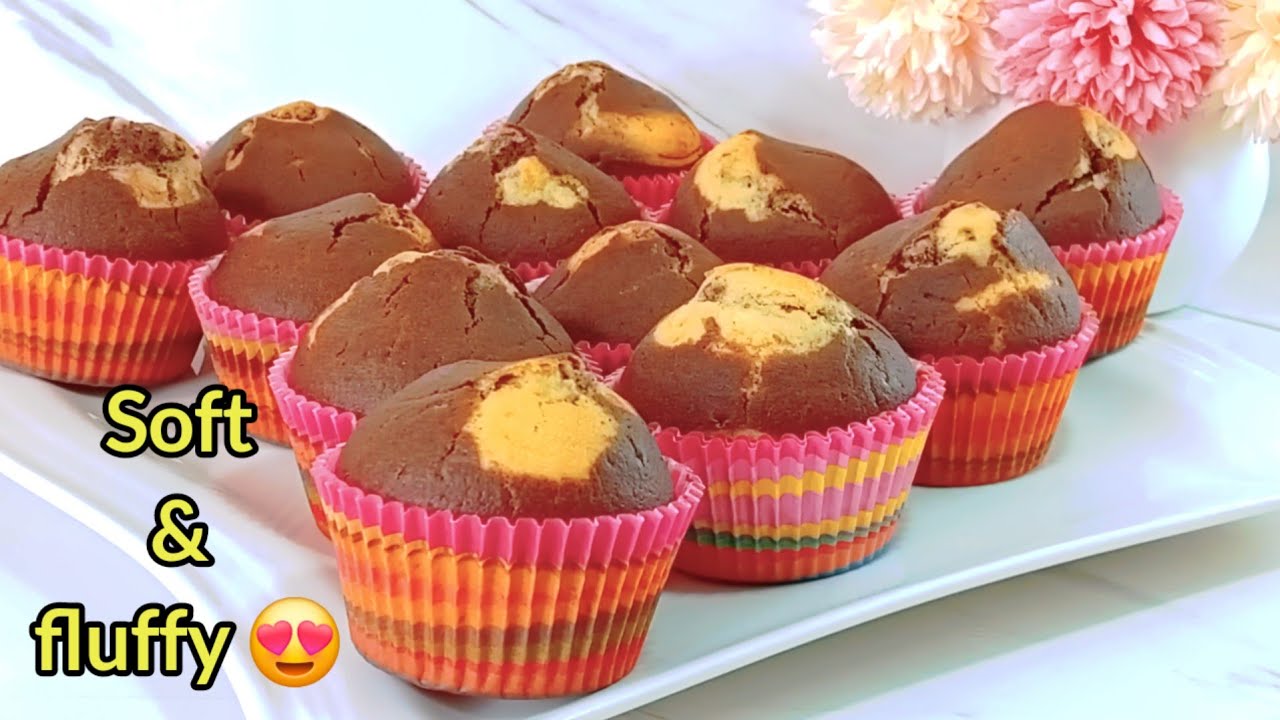The Viral Vanilla Marble Muffins Everyone´s Making / Soft, Fluffy & Perfect