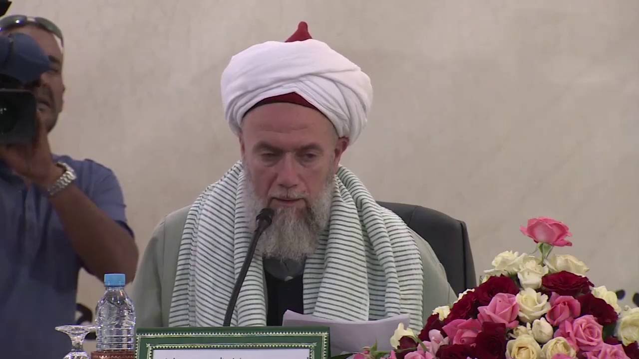 مداخلة مولانا الشيخ محمد محمد عادل النقشبندي الحقاني، شيخ الطريقة النقشبندية بقبرص
