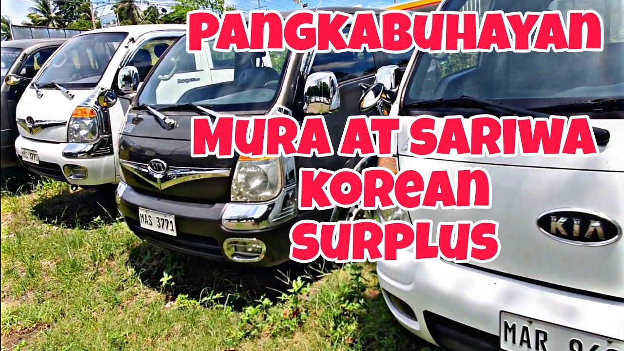 Bagong tuklas Sariwa at Quality Korean Surplus Kia Bongo and Hyundai Porter 2