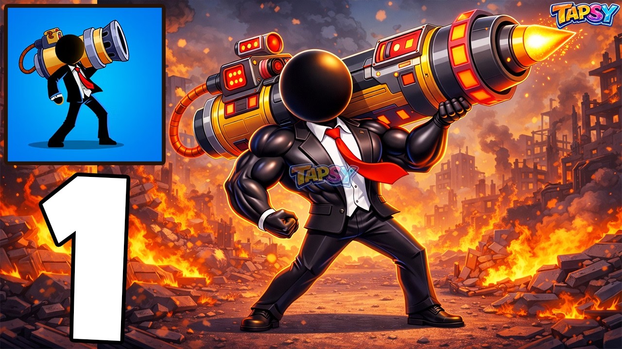 💣Boom Zooka Gameplay Walkthrough Levels 1-10 Massive Explosion Strategy (Android,iOS)