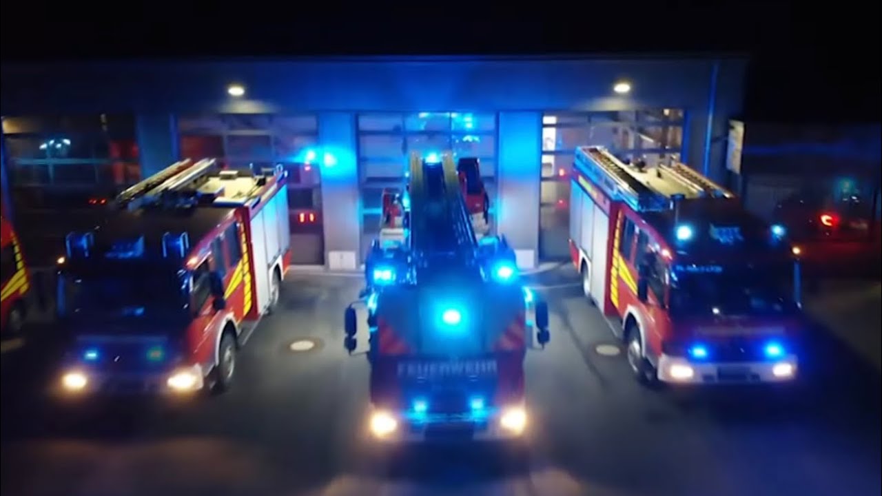[NEUE DLK F&Uuml;R DIE FEUERWEHR H&Ouml;RSTEL] DLK-Ankunft in Bevergern - 4. M&auml;rz 2021