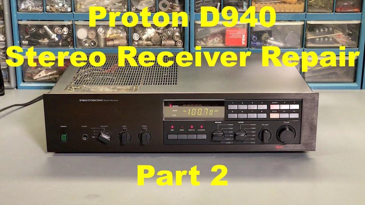 Ремонт стереоресивера Proton D940 &mdash; часть 2