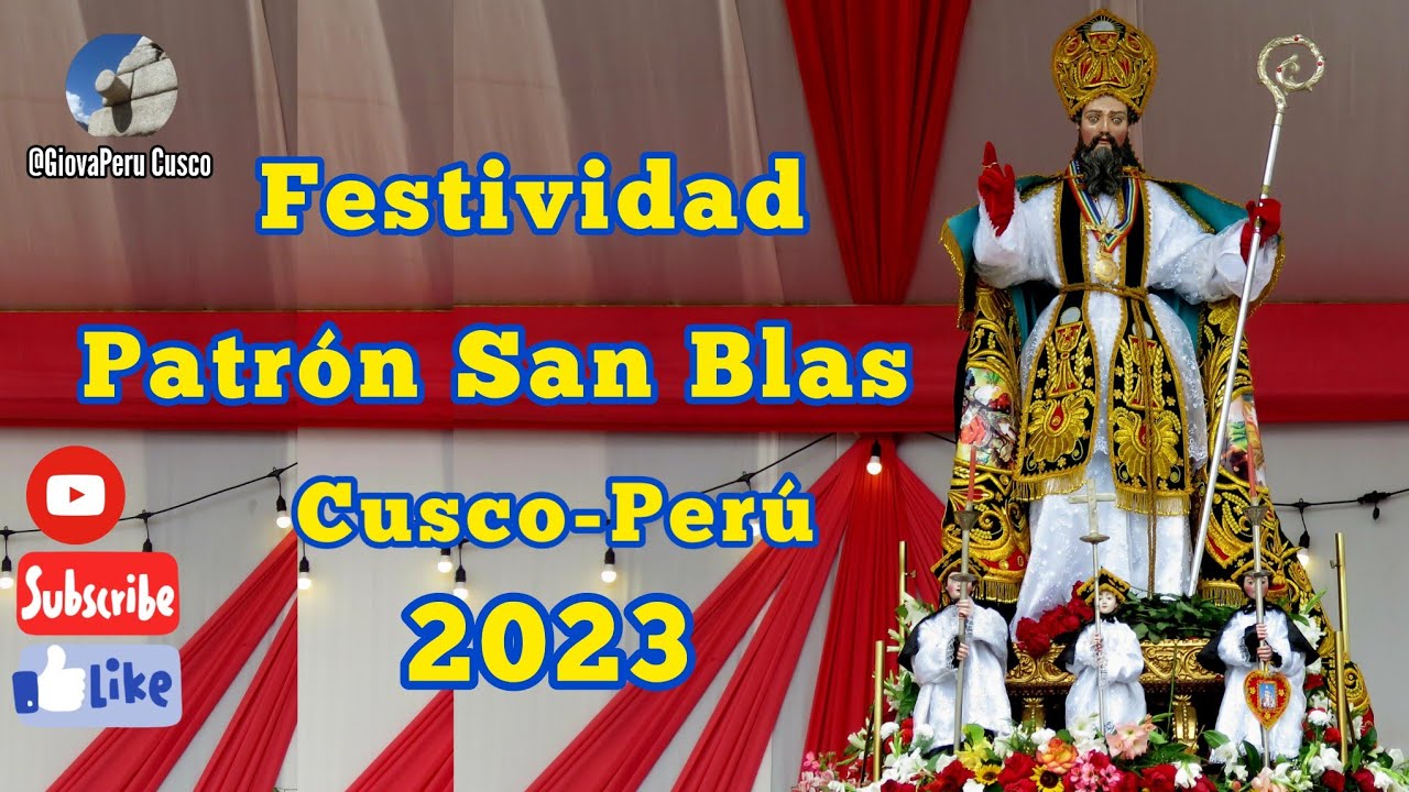 Patrón San Blas - Cusco 2023 #peru