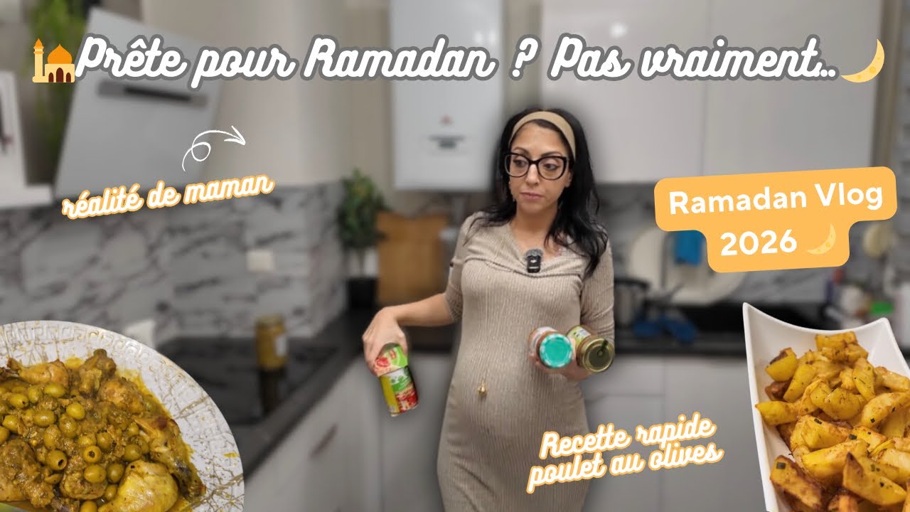 Premier vlog Ramadan 🌙 organisation, déception en magasin & recette maison