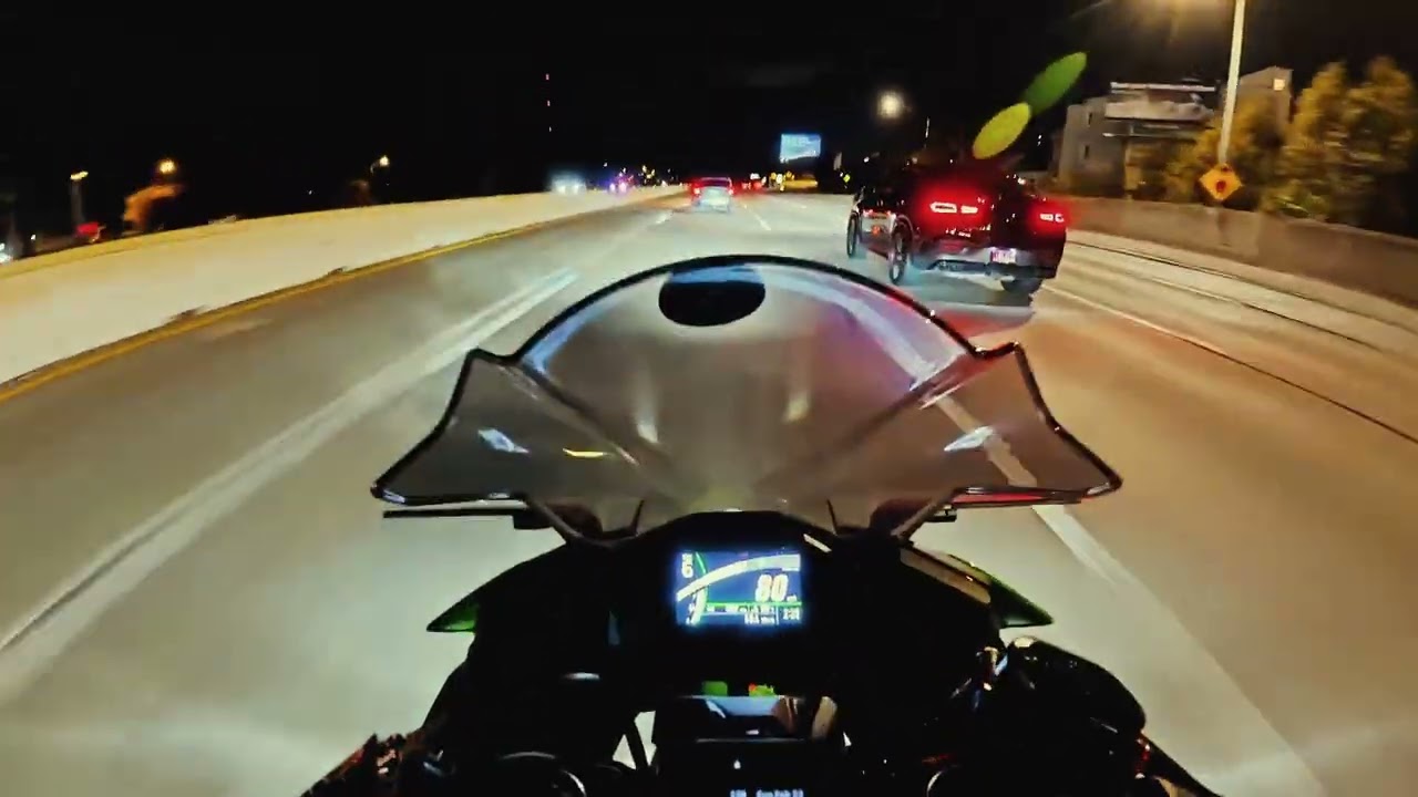 RIDE TO WORK WITH ME | NINJA 500 | PURE SOUND NO COMMENTARY