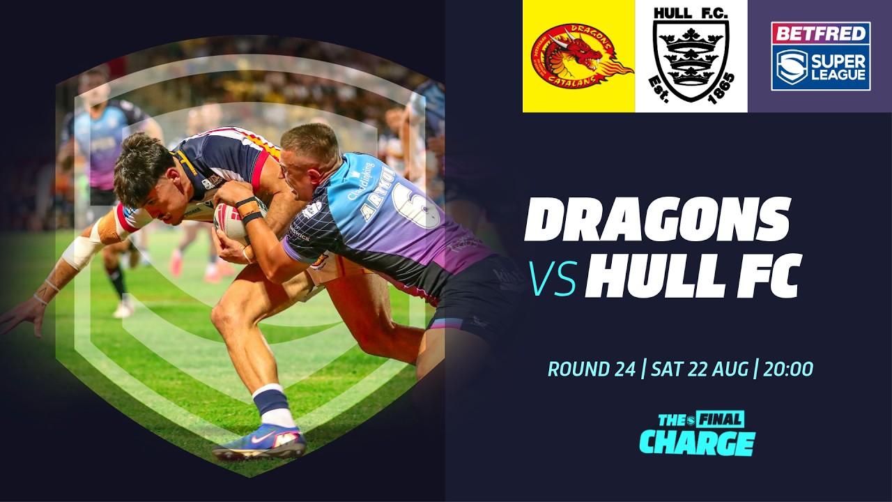 Лучшие моменты | Catalans Dragons против Hull FC | Betfred Super League 2026, 24-й тур