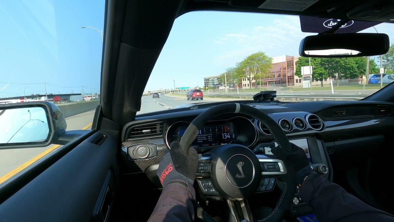 Shelby GT500 100-200 km/h times Dragy