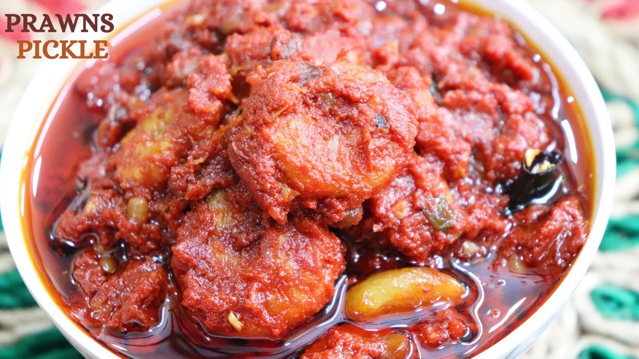Prawns pickle | Authentic Andhra style