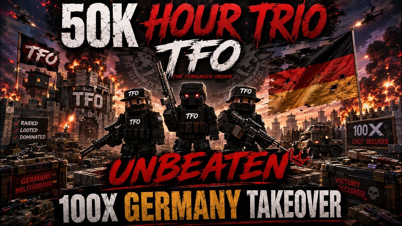 TFO's 50K Hour Trio DOMINATES 100X Germany