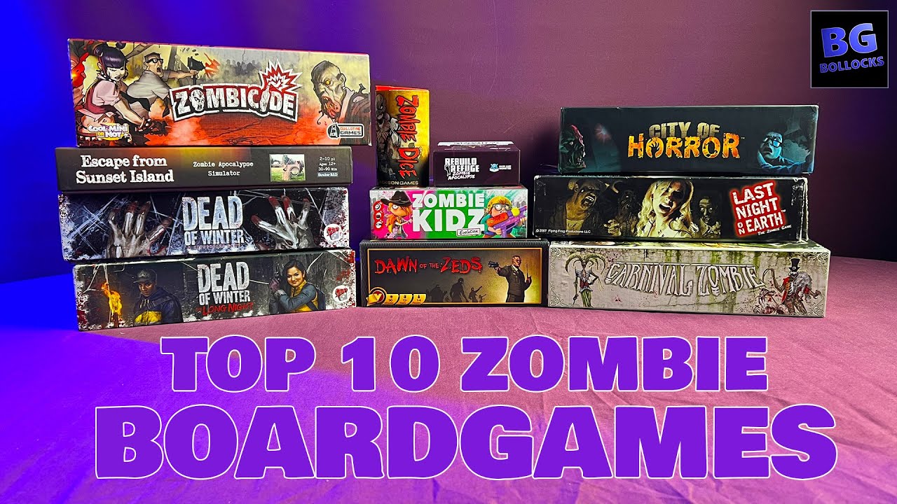 Top 10 Zombie Board Games