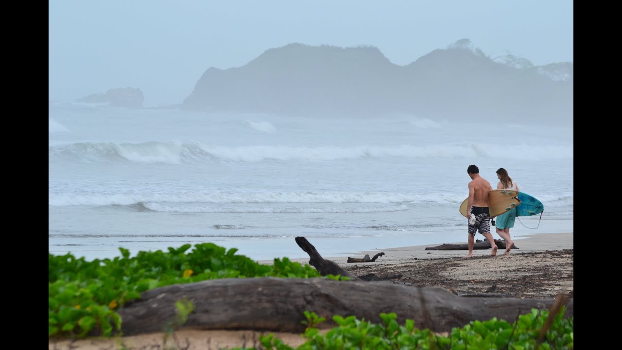 Overview of Playa Guiones, Costa Rica - Wavecation