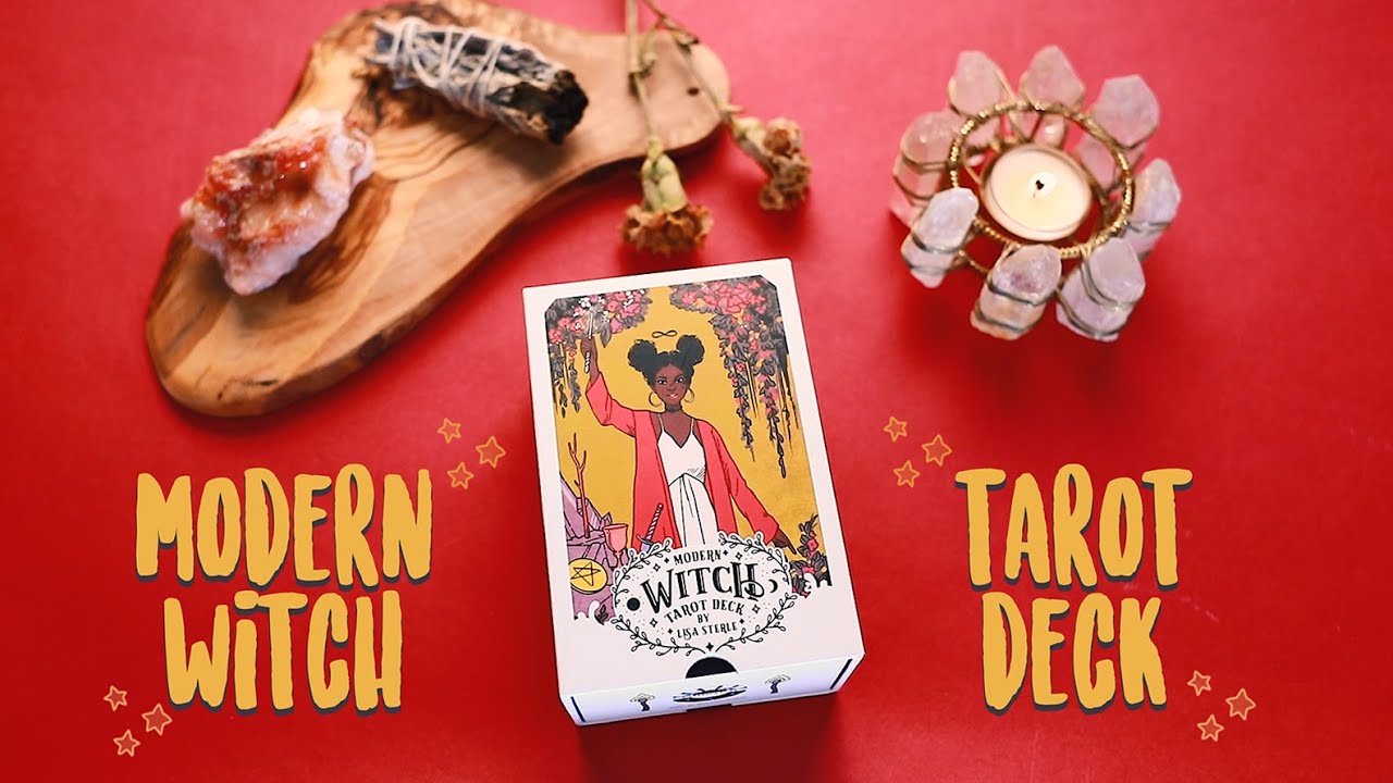 The Modern Witch Tarot Deck - Flip through, Unboxing & Review