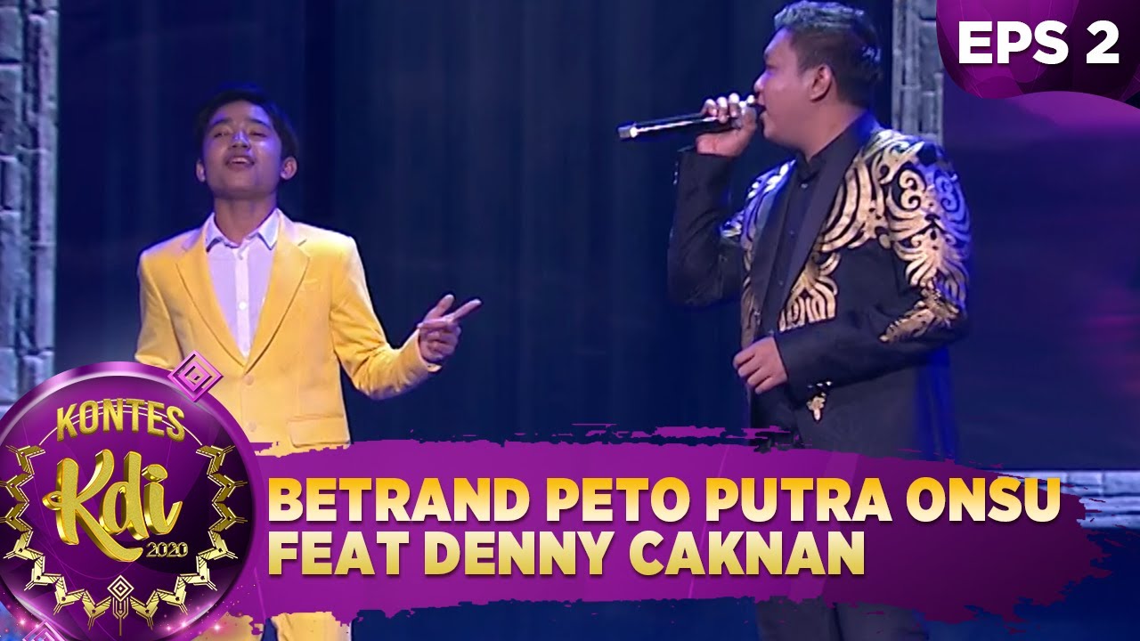 BEST! Betrand Peto Putra Onsu feat Denny Caknan [KARTONYONO MEDOT JANJI] - Kontes KDI 2020 (10/8)