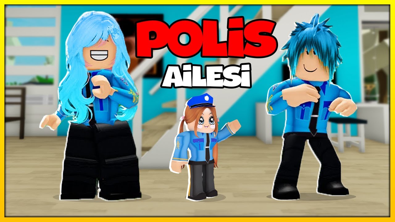 POLİS AİLESİNE KATILDIM 🚨 ROBLOX BROOKHAVEN 🏡 RP | KÜBRA NİSA