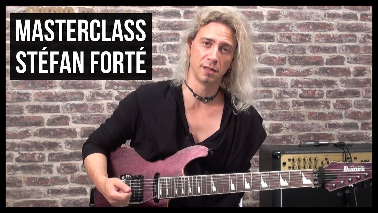 Masterclass shred avec Stéphan Forté sur son morceau 