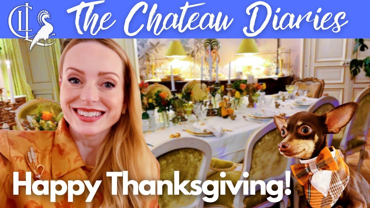 Наше (раннее) празднование Дня благодарения в замке! 🧡🦃🧡