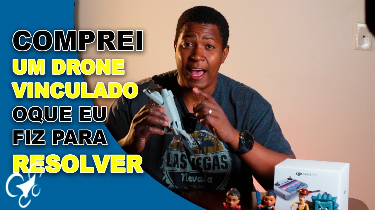 Comprei um drone dji mini 3 pro, ele veio vinculado a outra conta oque eu fiz para resolver ?