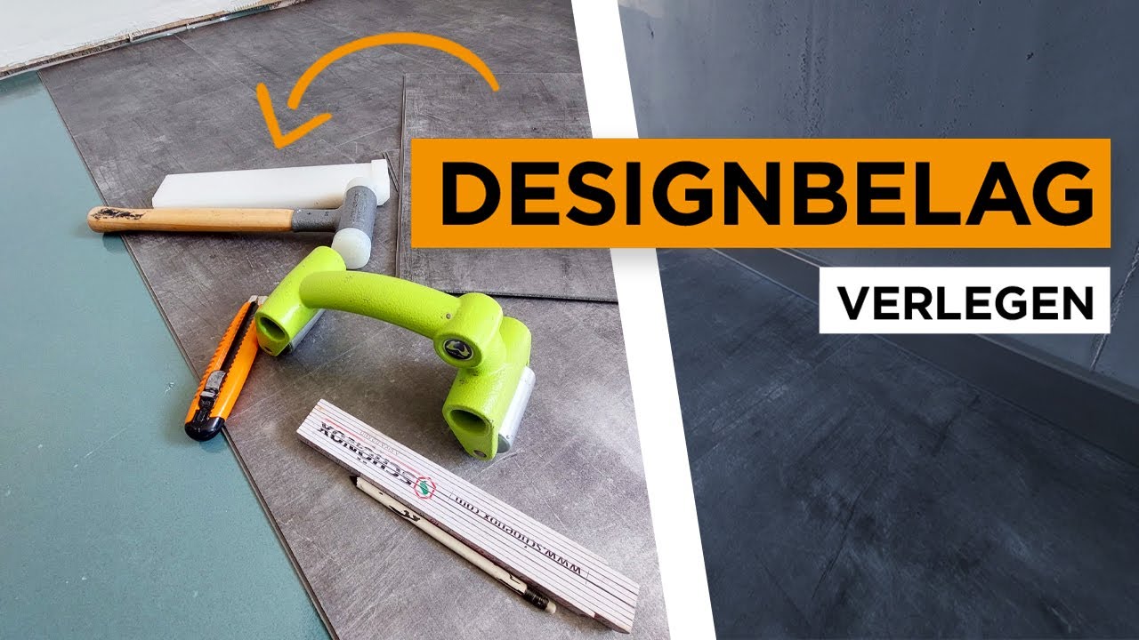 Designboden in Fliesenoptik verlegen | cool und modern