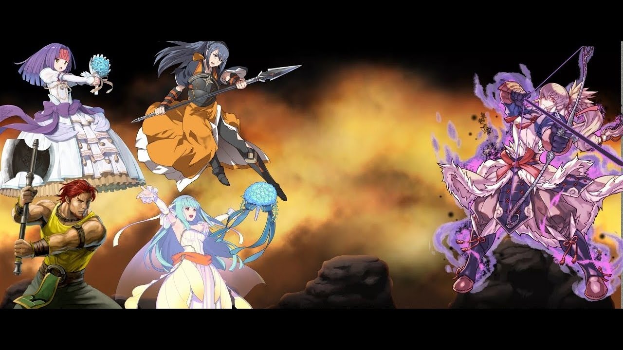 Fire Emblem Heroes GHB vs. Fallen Takumi Oboro Solo 1turn clear
