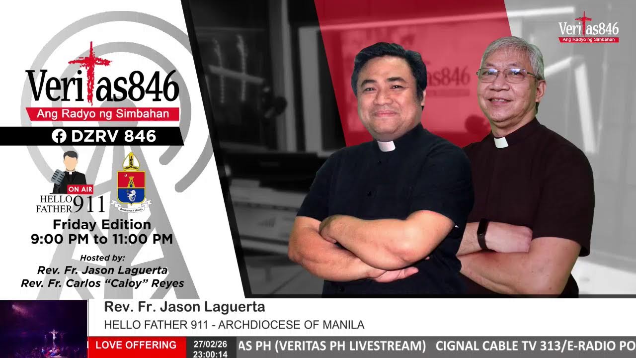 VERITAS PH LIVE STREAM FEBRUARY 27, 2026