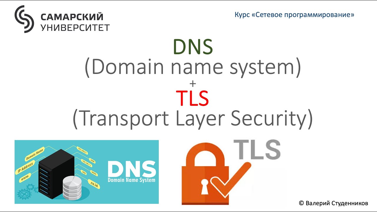 Протоколы DNS и SSL/TLS