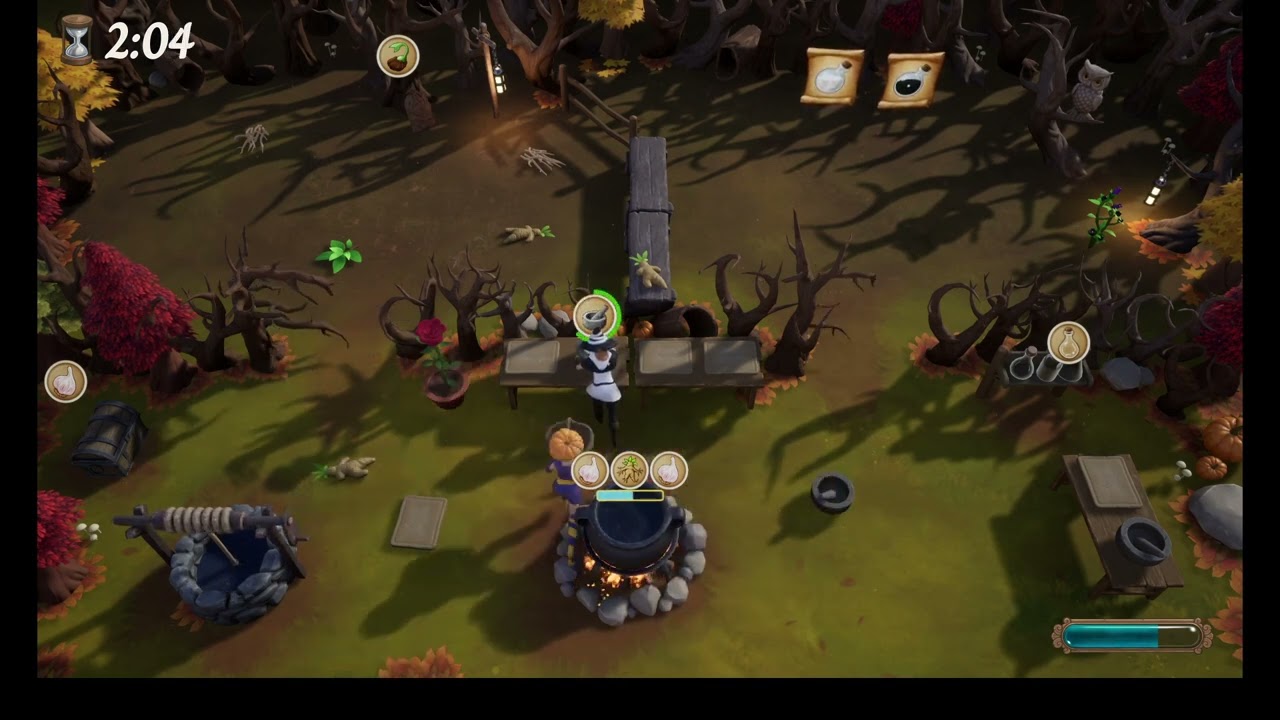 Witchtastic Level 10 (2 Player Co-Op) 3 Gems - No Commentary