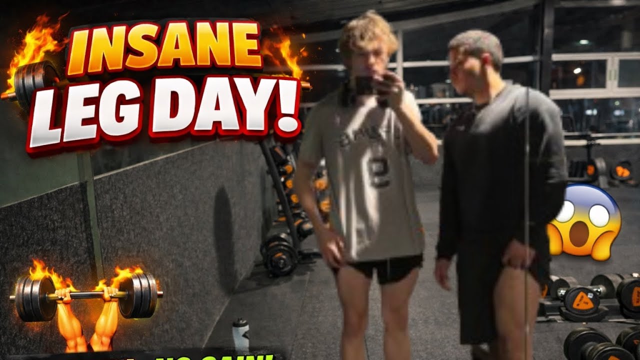 LEGDAY MET RARE GASTEN