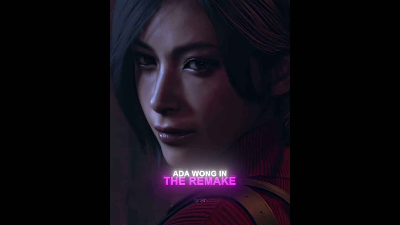Ada Wong Original vs Remake RE4 🔥 [4K] | Resident Evil 4 #shorts