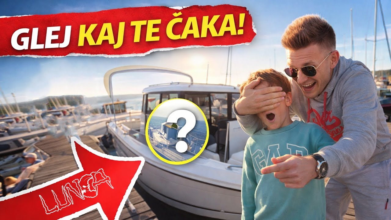 To pa je presenečenje! Kje bova pa spala?! l LUNCAfilms l