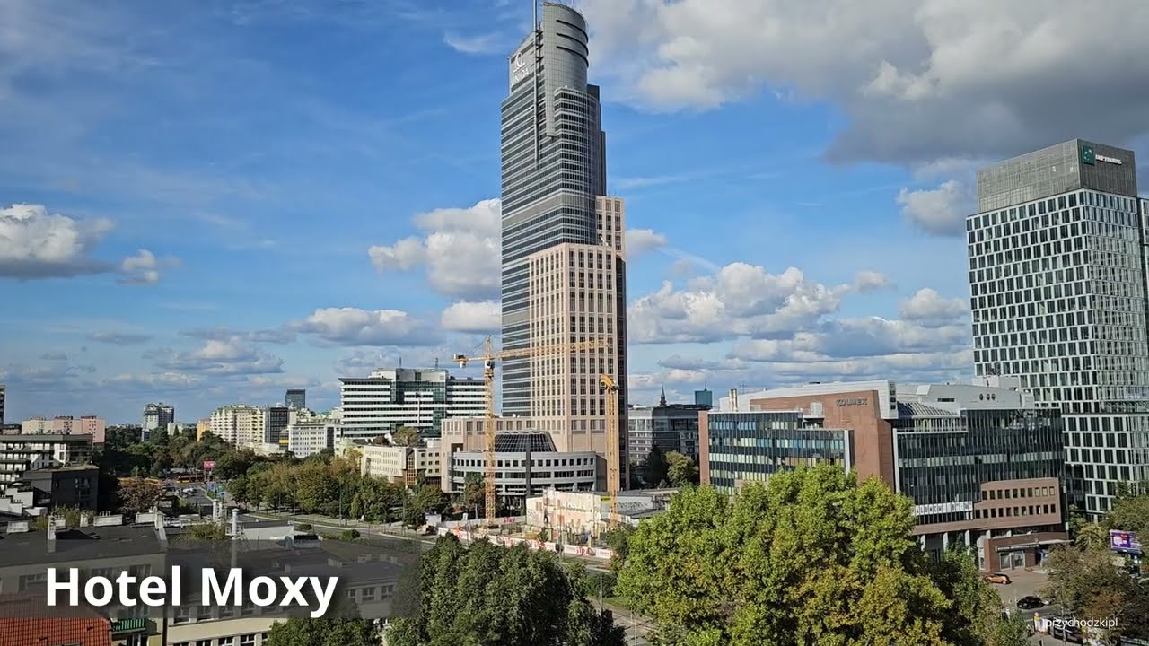 Warszawa / Warsaw Hotel Moxy - trwa budowa / Construction of the Moxy Hotel - update 24.09.2023