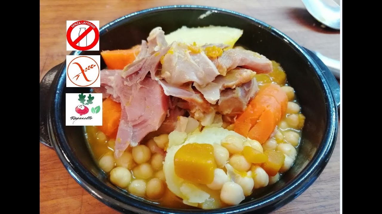 Zuppa di Ceci e Prosciutto Cocido Madrileño