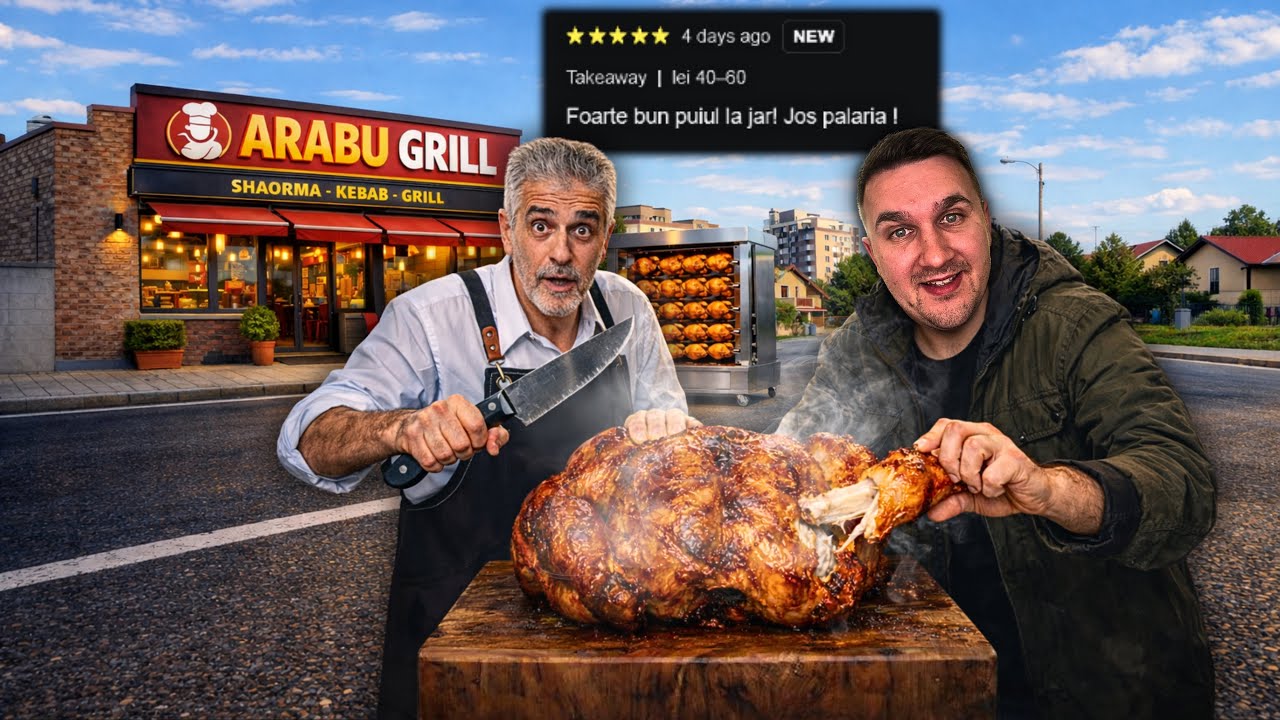 Testez pui la rotisor si pui la jar - Merita 70 lei?