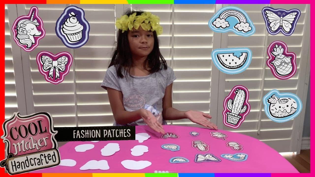 Cool Maker Handcrafted Fashion Patches | Toy review and unboxing